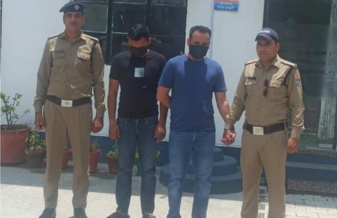 उधार के पैसों के विवाद में हिंसा, युवक को घायल करने वाले दो आरोपी गिरफ्तार