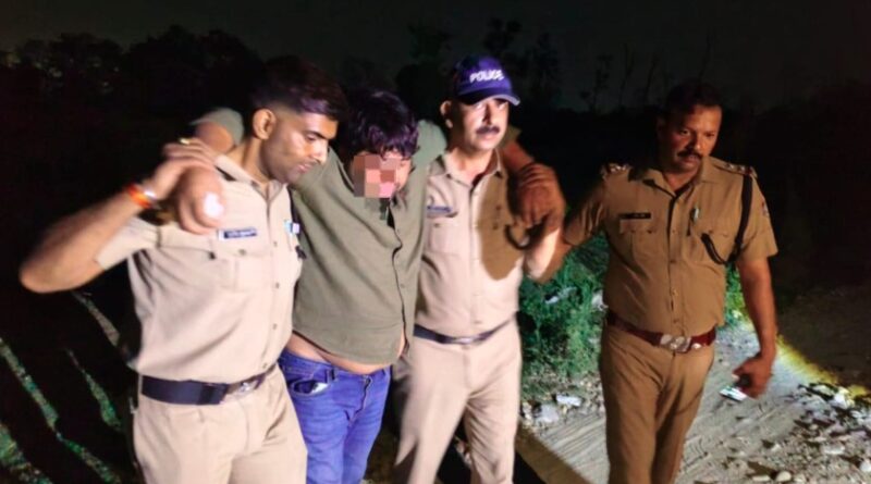 पुलिस मुठभेड़ में राजस्थान के दो बदमाश गिरफ्तार, एक के पैर में लगी गोली